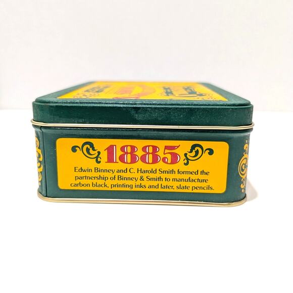 Vtg Crayola Collector's Colors Limited Edition Tin - Picture 3 of 13